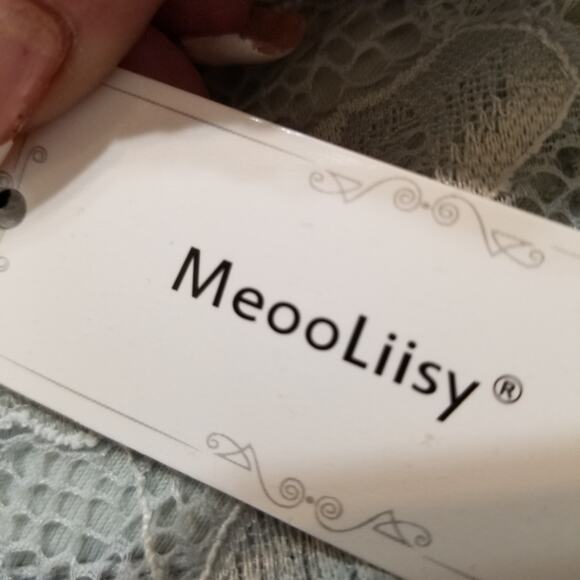 MeooLiisy Women's 18 Hour Bra No Wire Latex Lined Cup Unpadded Blue Size US 38D - Picture 7 of 11